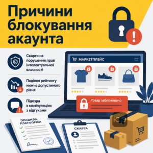 Маркетплейс блокує товари через скарги на порушення прав або падіння рейтингу
