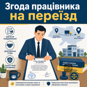 Законне переведення працівника при релокації підприємства в іншу область