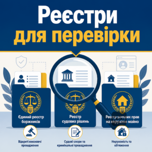 Які реєстри перевірити перед шлюбом для пошуку боргів