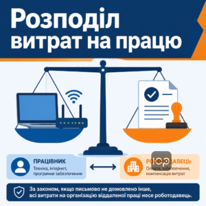 Распределение расходов при удаленной работе между работником и работодателем