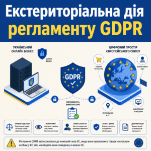 Сфера дії регламенту GDPR для українських компаній та IT бізнесу