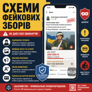 Схема деятельности псевдосборов на ЗСУ и манипуляция донатами