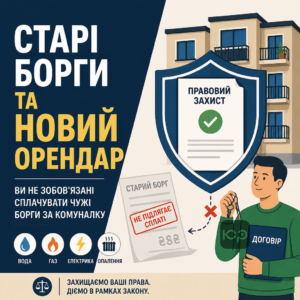 Чи повинен новий орендар сплачувати старі борги за комуналку