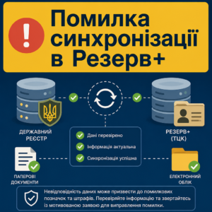 Исправление технической ошибки воинского учета в реестре Обериг