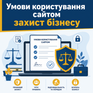 Юридическое содержание и практическое значение документа «условия использования сайта» для бизнеса