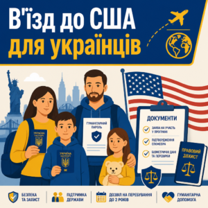 В'їзд до США для українців за програмою гуманітарного паролю
