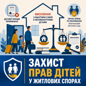 Выселение из квартиры семей с несовершеннолетними детьми