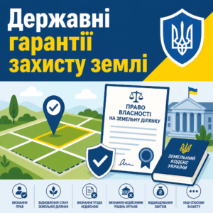 Захист прав на земельну ділянку державні гарантії та судова практика