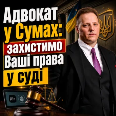 Адвокат у Сумах: захистимо Ваші права у суді