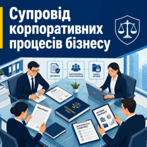 Комплексний адвокатський супровід бізнесу та корпоративне структурування компанії