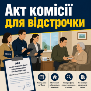 акт встановлення факту здійснення особою постійного догляду додаток 8 постанова 560