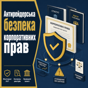 комплексний юридичний супровід бізнесу для захисту від незаконних реєстраційних дій