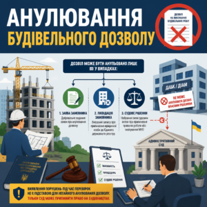 анулювання дозволу на виконання будівельних робіт через суд і ДАБК