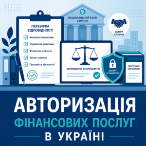 Авторизація фінансових послуг та перевірка внутрішніх нормативів установ
