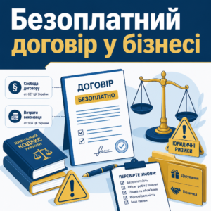 Юридические риски и безвозмездный договор в хозяйственной практике предприятия