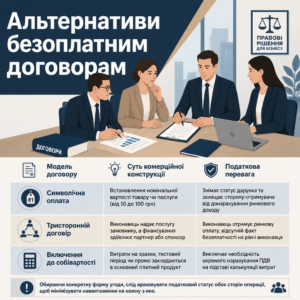 Безопасные альтернативы безвозмездному договору для бизнеса