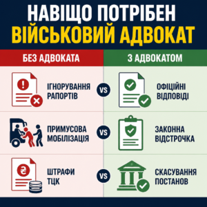 Військовий адвокат Запоріжжя консультація та захист прав військовозобов'язаних