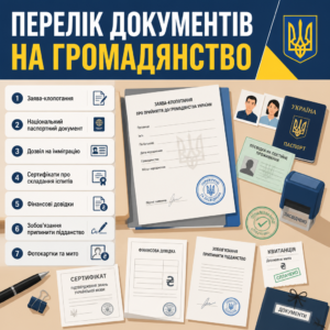 Документи на громадянство України іноземцю