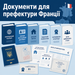 Перелік документів для подачі на постійне проживання у Франції