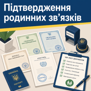 Документи для міграції та перевірка родинних зв’язків