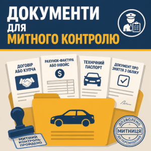 Перелік документів на автомобіль для перетину кордону