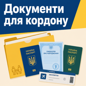 Документи для перетину кордону дитиною з одним із батьків