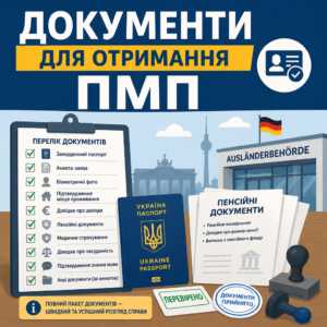 Перелік документів для подання заяви на ПМП в Німеччині до Auslaenderbehoerde