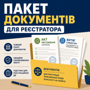 Перелік документів для реєстрації припинення права власності на майно