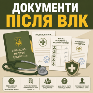 Які медичні документи після ВЛК зобов'язана видати комісія
