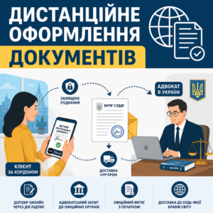 Дистанционное получение вытяга из ЕГДР через адвоката для граждан за границей