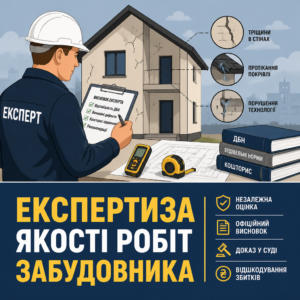 Проведение судебной экспертизы чтобы подать в суд на застройщика дома
