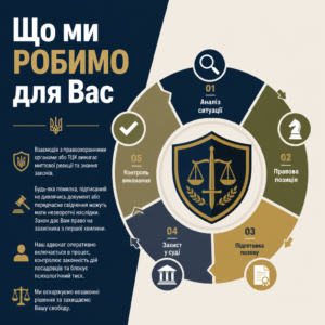 Військовий адвокат в Дніпрі захист у ТЦК ВЛК та виплати військовослужбовцям