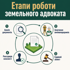Робота адвоката по земельним справам у Києві