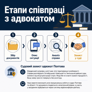 Судовий захист адвокат Полтава