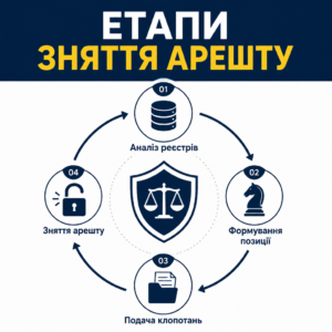 Зняття арешту з картки для виплат та соціальних рахунків