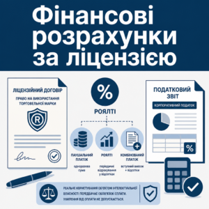 Фінансові моделі виплат роялті та ліцензія на торговельну марку для оподаткування