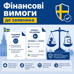 Вимоги до доходів та перевірка доброчесності для ПМП у Швеції