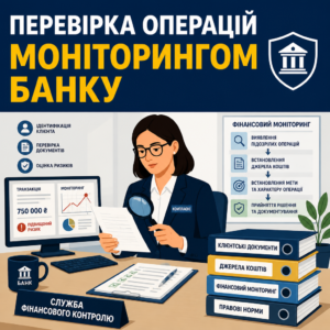Перевірка документів фізичної особи та фінансовий моніторинг банку
