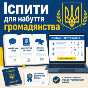 Іспити для іноземців щоб отримати громадянство України