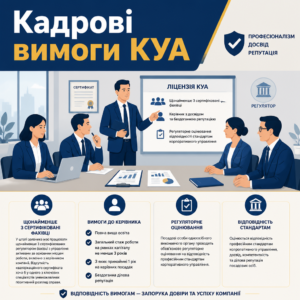 ліцензія КУА вимоги до керівника та фахівців