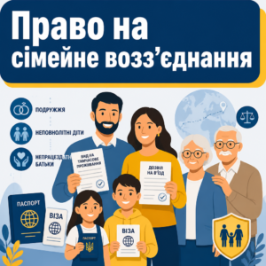 Сімейна міграція та категорії родичів для возз’єднання сім’ї