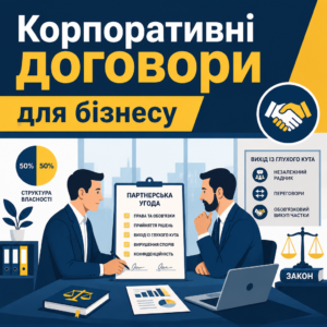 Корпоративні угоди між співзасновниками та структура власності бізнесу