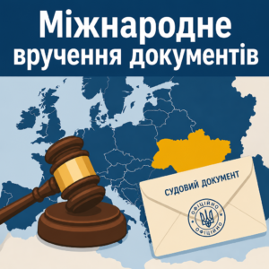 Международное вручение судебных документов и подсудность