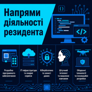 Технологические компании и ИТ-разработка в рамках резидентства Дія City