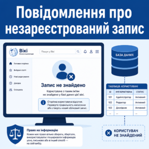Сообщение о незарегистрированной учетной записи в цифровой системе вики