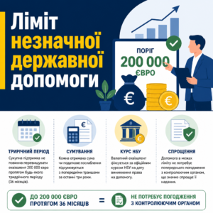Правило незначительной государственной помощи бизнесу и порог 200000 евро