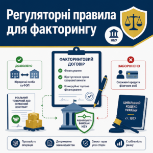 Актуальные требования НБУ к факторинговым компаниям и ограничения операций