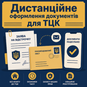 Оформлення документів коли потрібна відстрочка без візиту до ТЦК