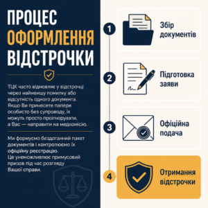 Процес оформлення відстрочки від мобілізації адвокатом у Запоріжжі