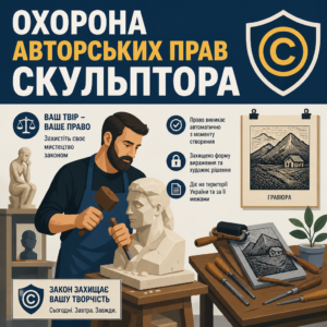 Охорона авторського права на скульптуру та твори образотворчого мистецтва